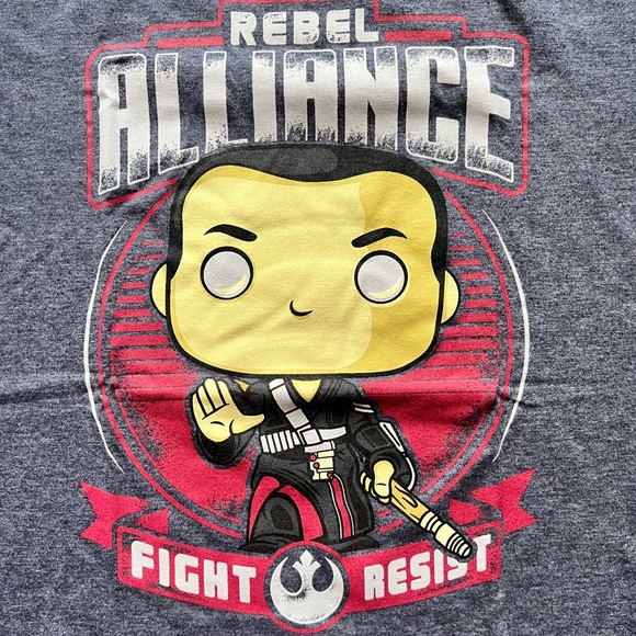 Funko Pop Tees Star Wars Chirrut Imwe Small - Picture 2 of 5